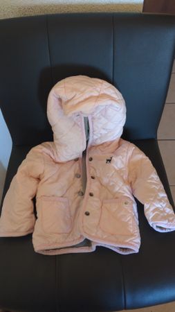 Sanetta Steppjacke Gr. 68, rosé gefüttert gut erhalten