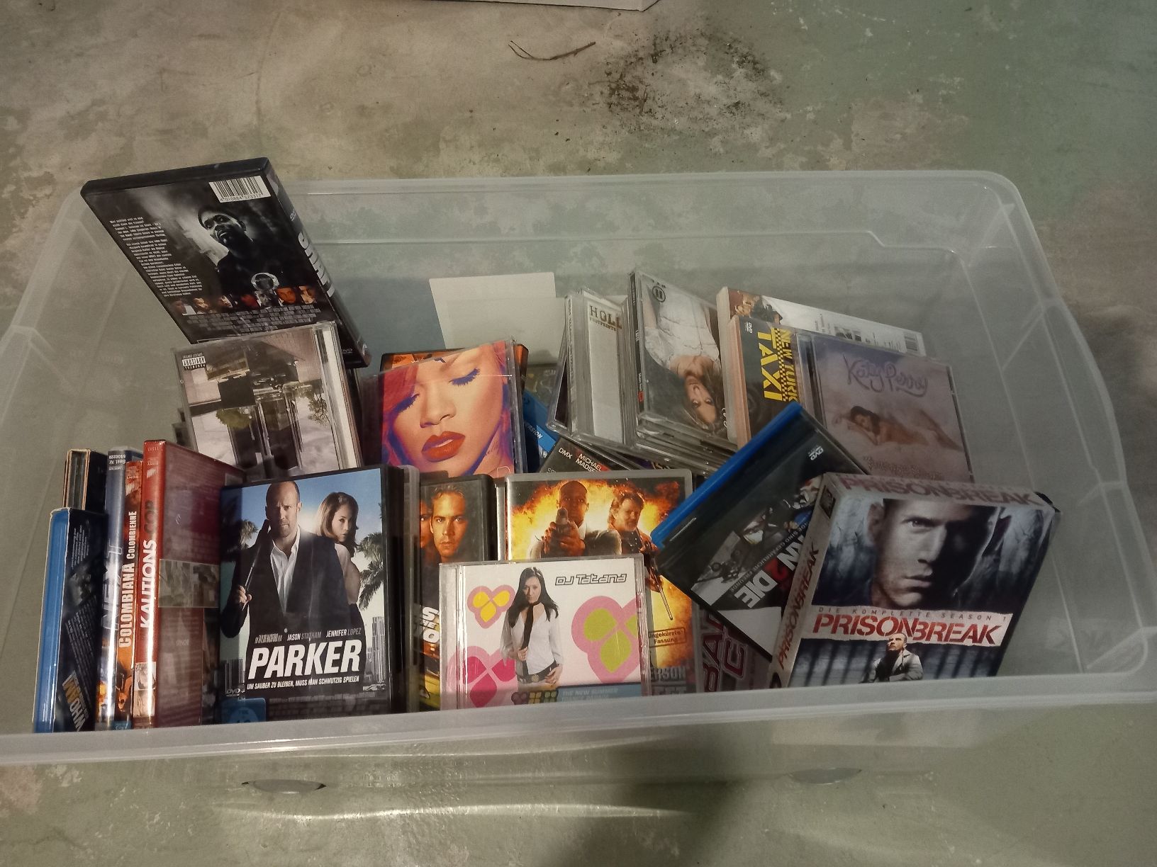 Alle DVDs: DVD und CD überraschungs Kiste – Gebraucht aus Schwarzenberg LU von sepp0112