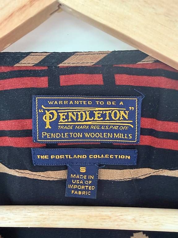 Camicette: Pendleton Damen Oberteil  100% Seide, super Zustand – Usato da Zuerich venduto da bitteleerlassen 1