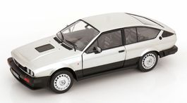Alfa Romeo GTV6 1980-1986 silber met. / schwarz         1:18