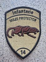 *** Badge Infanterie Miles Protector 14 mit klett ***