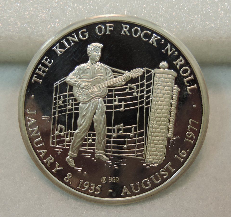 Tutti le monete: Elvis Presley Gedenk Medaille – Usato da Duggingen venduto da doogbua 1