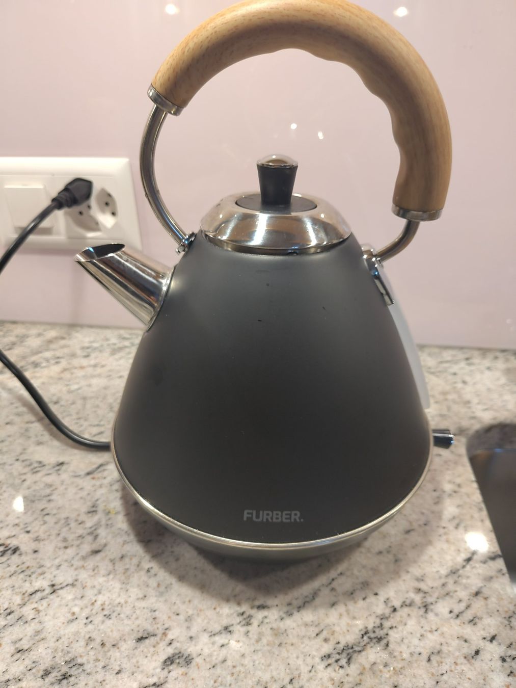 Bollitori: Wasserkocher Furber, 1.7 Liter schwarz – Nuovo (secondo la descrizione) da Oekingen venduto da Bern66 2