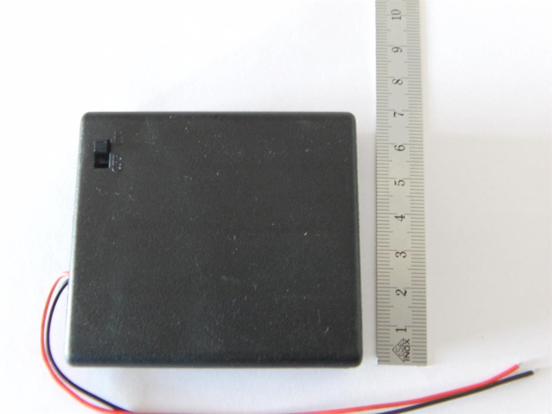 Componenti elettronici: Batteriebox für 4 AA Batterien – Nuovo (secondo la descrizione) da Riehen venduto da GrauerBaer55 4