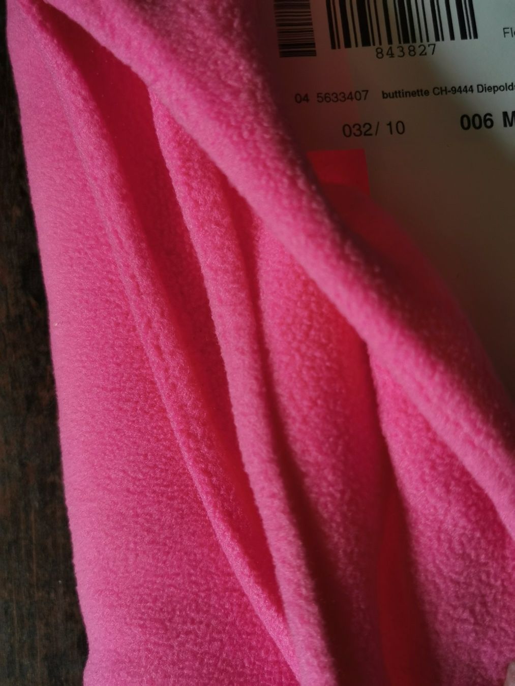 Tessuti: Fleecestoff pink 100% Polyeser ca 150x100cm buttinette – Nuovo (secondo la descrizione) da Fischbach-Göslikon venduto da PitBullDoll 2