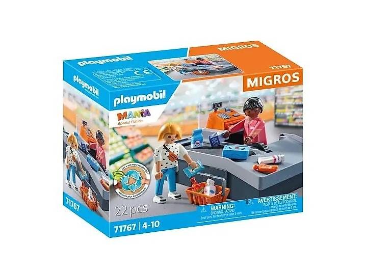Playmobil Spielzeuge: Migros Playmobil "Kasse" sowie "Warenannahme" – Gebraucht aus Dürnten von Fuffli 1