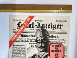 Lokal Anzeiger Berlin1918,  Nachdruck