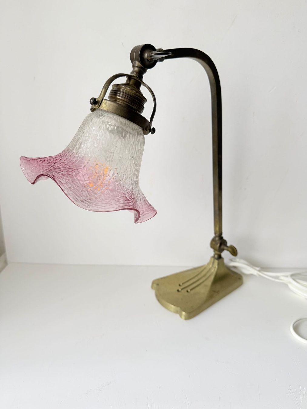 Lampes: Antike Jugendstil-Tischlampe – D'occasion à Zwingen par moje1 5