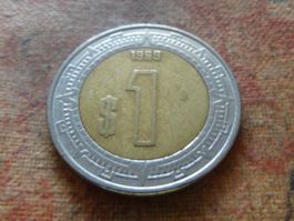 MEXIQUE   1  Peso  1999  Amérique-Sud