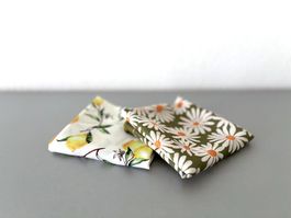 🍋 NEU Halstuch Schal Scarf Zitronen Muster 🍋
