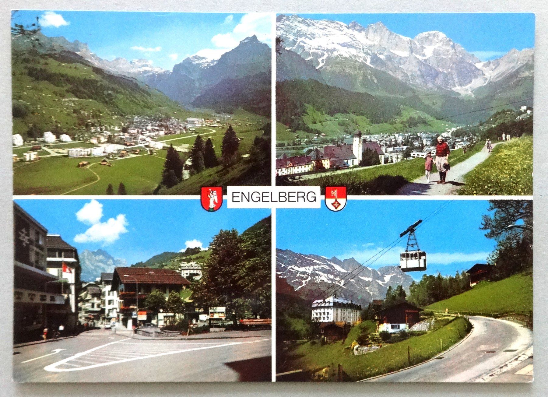 Cartoline postali: Engelberg 1050-3200 m ü.M. – Usato da Fétigny venduto da Billy2miny