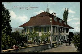 AK Allmendingen, Gasthof z. Hirschen, Inh. Familie Guggisber