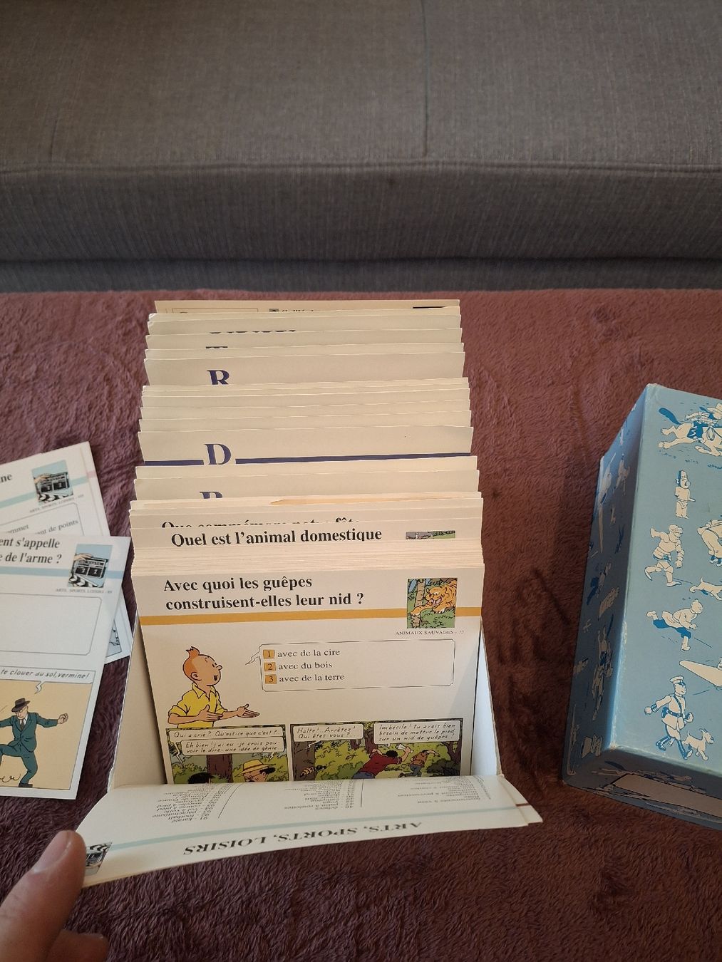 Fumetti: Fiches Tintin N°2 – Usato da Morges venduto da ProfesseurJones 1