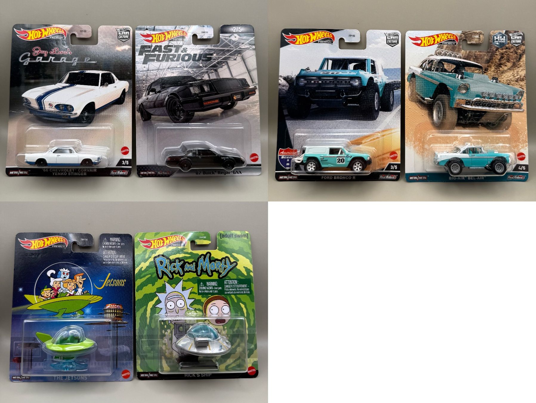 Hot Wheels Modellautos: 6x HOT WHEELS PREMIUM OVP – Neu und originalverpackt aus Münsingen von bagose5