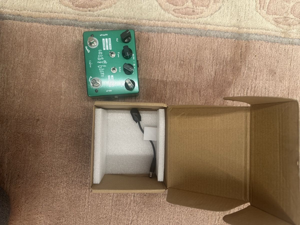 Musikinstrumente: Crazy Cacti Overdrive Pedal - Top Zustand! Wie neu! – Gebraucht aus Tschierv von Screamingwolfguitars 1