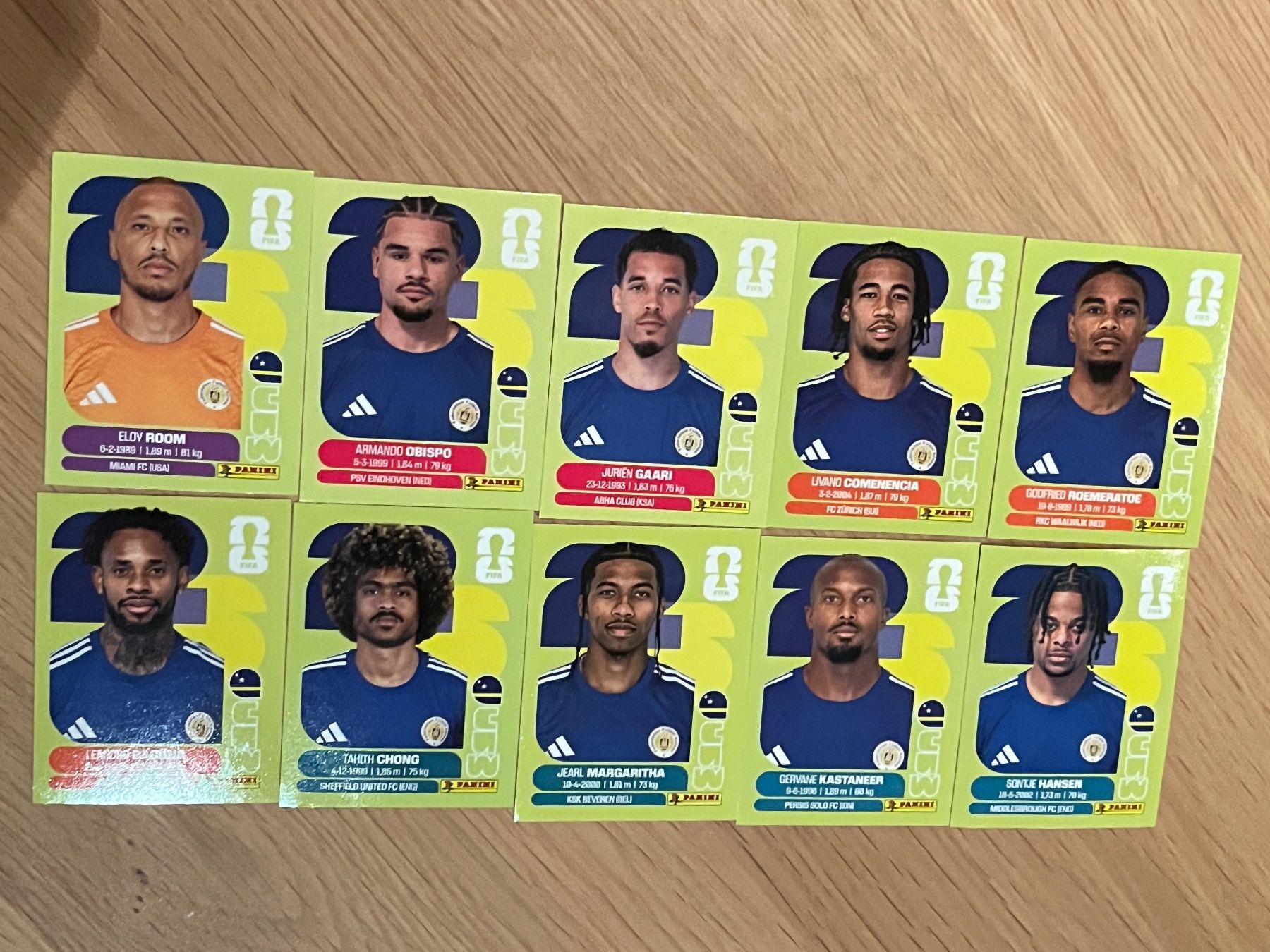 Panini Carte collezionabili: Panini WM 2026 Sticker Curacao – Nuovo e nell'imballaggio originale da Luzern venduto da strandbar90