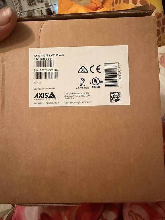 Videocamere: AXIS P3275-IVE Dome Camera 10 mm – Nuovo e nell'imballaggio originale da Speicher venduto da Strubeli123 1