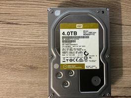WD Gold 4TB Enterprise HDD – Vorsicht-Status (Sektorfehler)