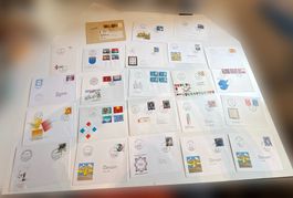 FDC LOT HELVETIA