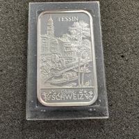 1 Unze Silber Schöne Schweiz Tessin