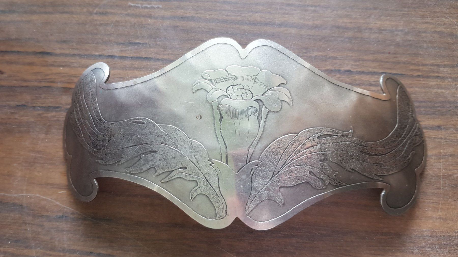 Fibbie per cinture: Gürtelschnalle Jugendstil – Usato da Mörschwil venduto da antiksalon 5