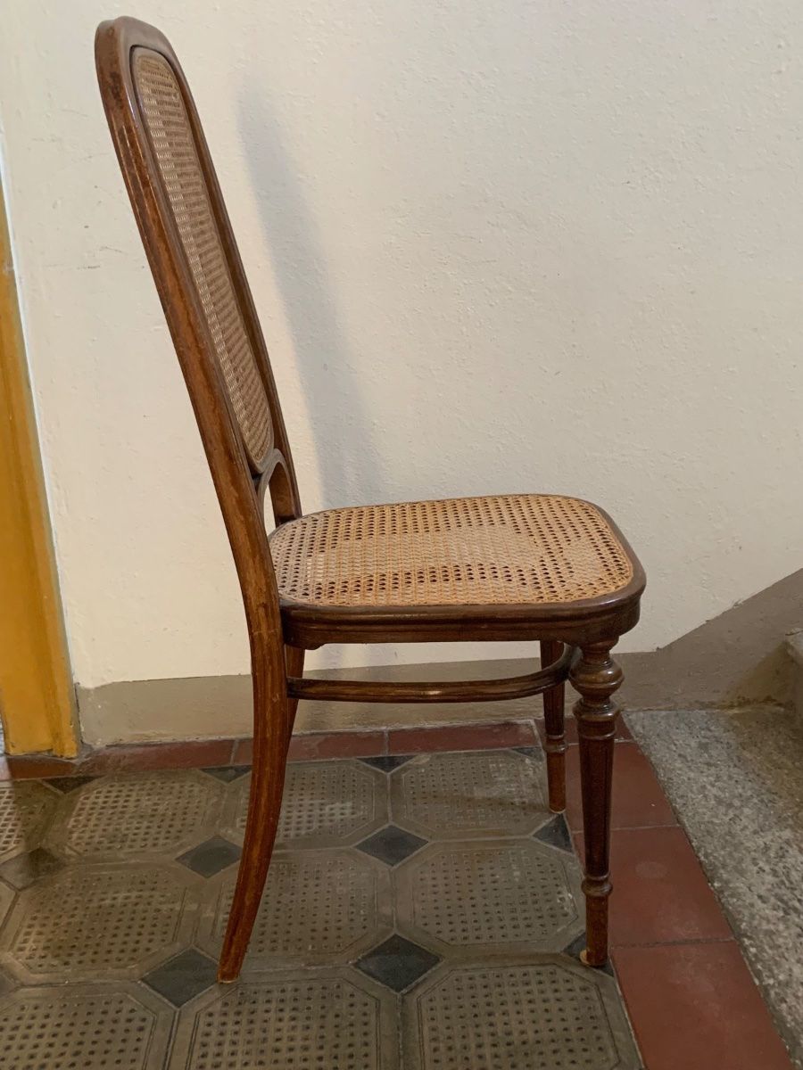 Thonet Stühle: 2 originale THONET Bugholzstühle mit Wiener Geflecht – Gebraucht aus Zollikon von cmf3 4