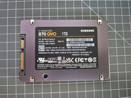 Samsung 870 QVO 1000 GB, 2.5" SSD fast wie neu! AB 55.-