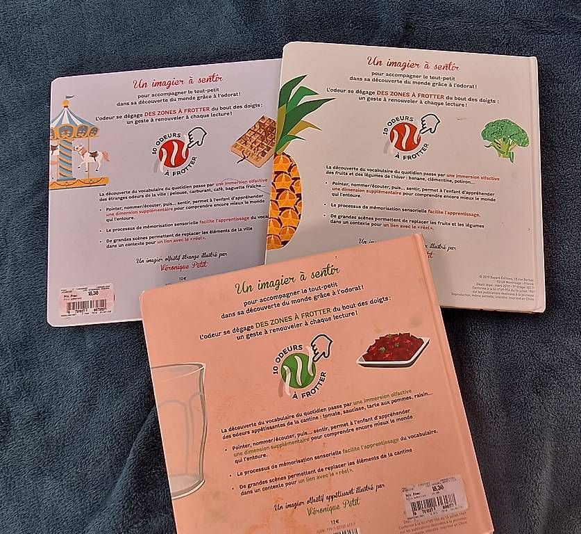 Libri: 3 livres avec de vraies odeurs – Usato da La Chaux-de-Fonds venduto da kellina 3