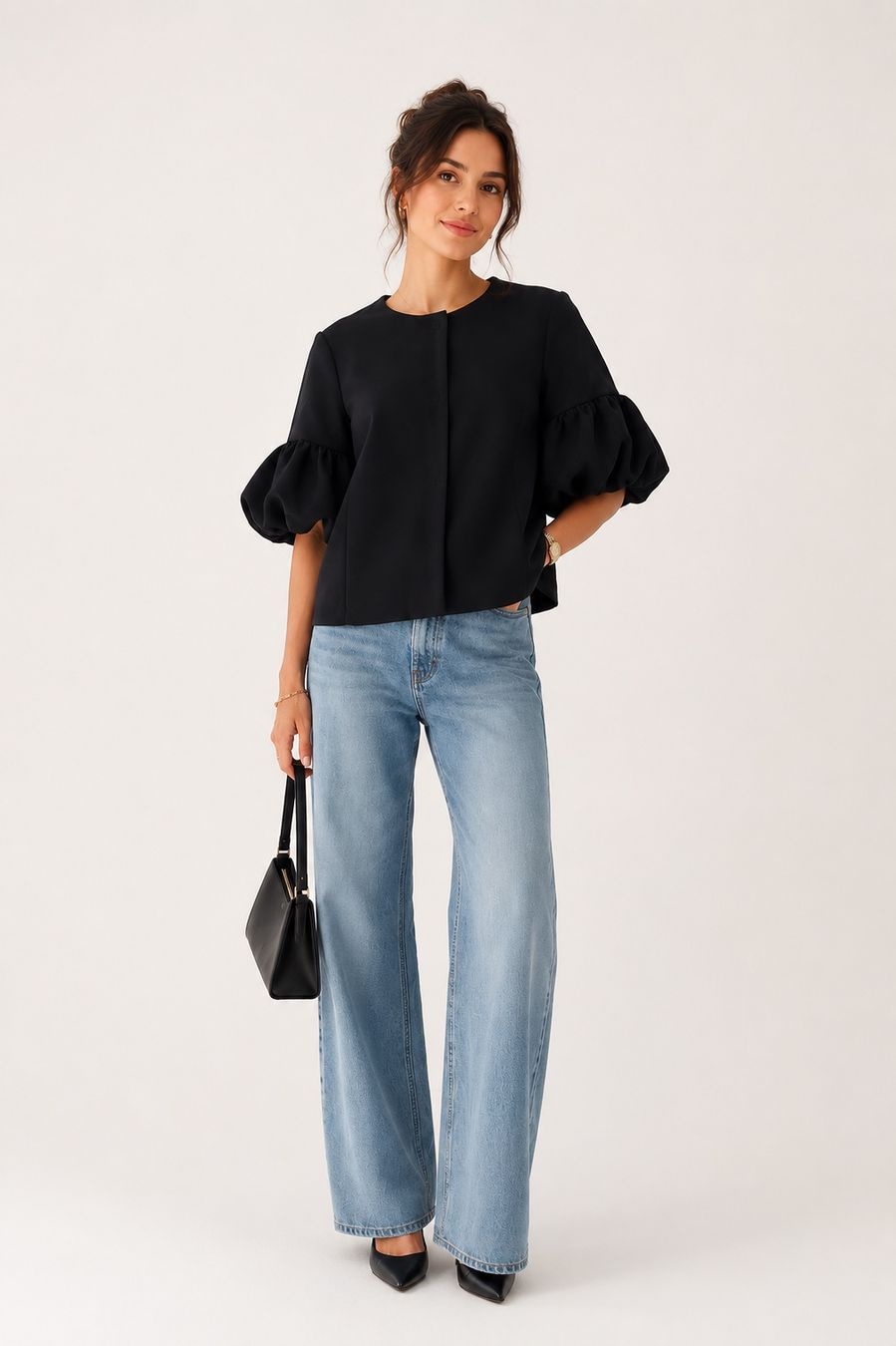 Vestes: Black Blazer – D'occasion à Corsier-sur-Vevey par Kristina.Nova