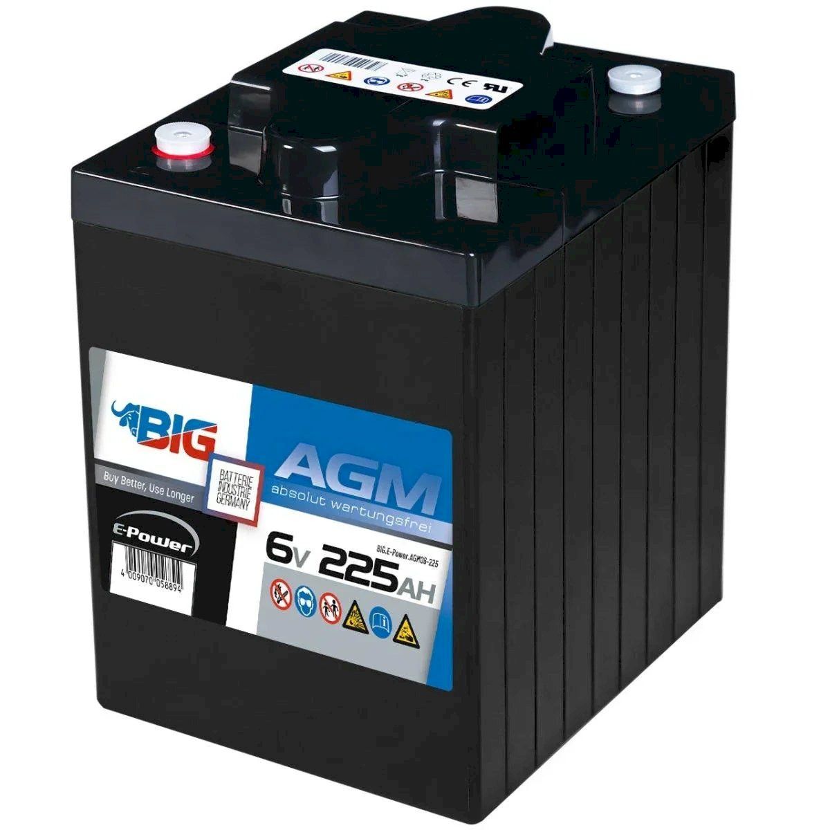 Batterien: BIG E-Power AGM 6V 225Ah – Neu und originalverpackt aus Bottighofen von zaap 2