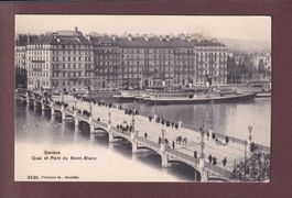 GENEVE - Bateau CGN - Hotel de Russie - Hotel de la Paix