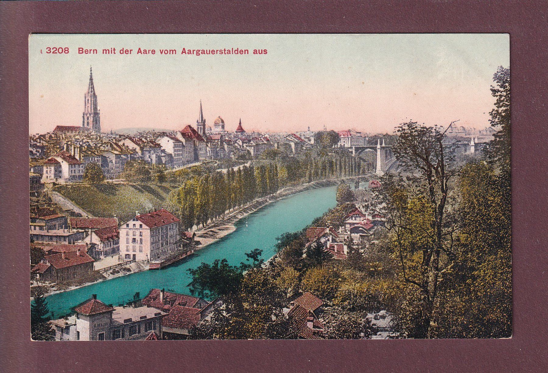 Cartes postales: BERN vom Aargauerstalden aus – D'occasion à Pully par nicecards