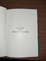 Livre fleurs de nos montagnes