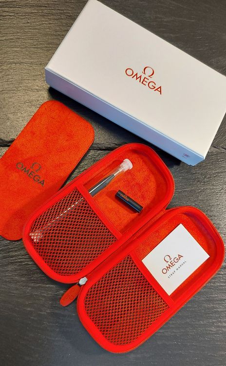 Omega Box - Uhrenband Box - Neuwertig, mit Omega Werkzeug | Kaufen auf ...