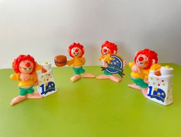 4x Pumuckl Comic Figur 1998 McDonald Buchagentur Happy Meal