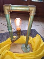 Tischlampe Steampunk Industrial Design Unikat Handarbeit.