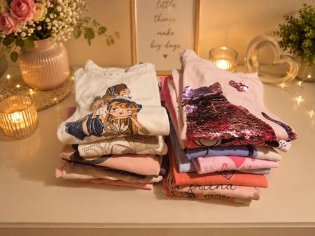 16 Langarm T-Shirts Grosse 116