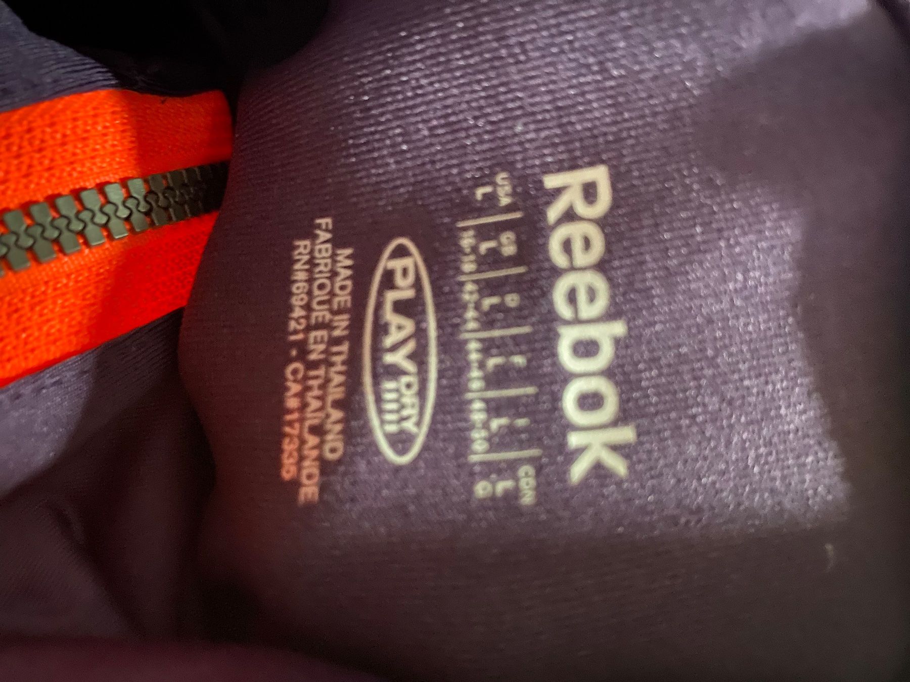 Reebok Giacche: Reebok Jacke Gr. L violett – Usato da St.Gallen venduto da maierm01 1
