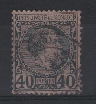 Tutti i francobolli: Monaco 1885 Michel Nr. 7 gestempelt – Usato da Remetschwil venduto da Hofiii