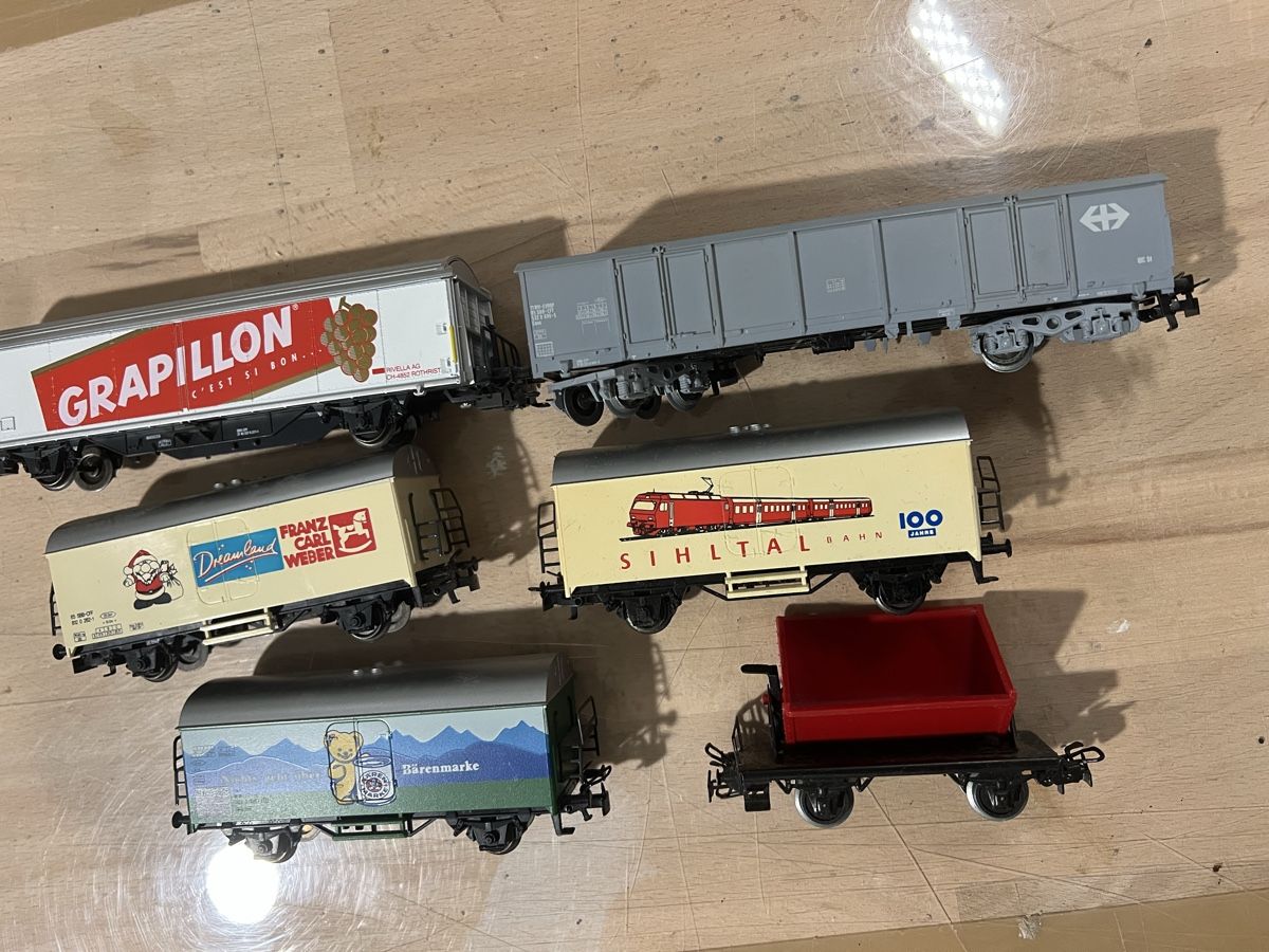 Märklin Modelleisenbahnen: Div Märklin Güterwagen – Gebraucht aus Dübendorf von Troggy