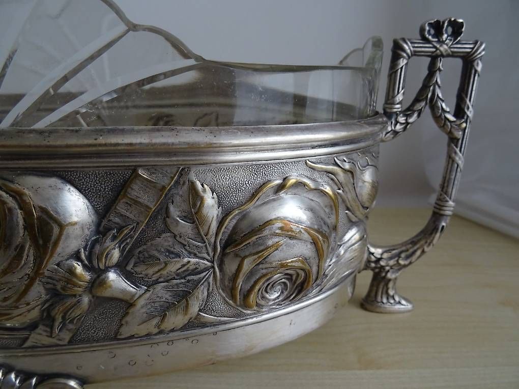Ciotole: Jugendstil Tafelaufsatz – Usato da Biel/Bienne venduto da georgi01 1