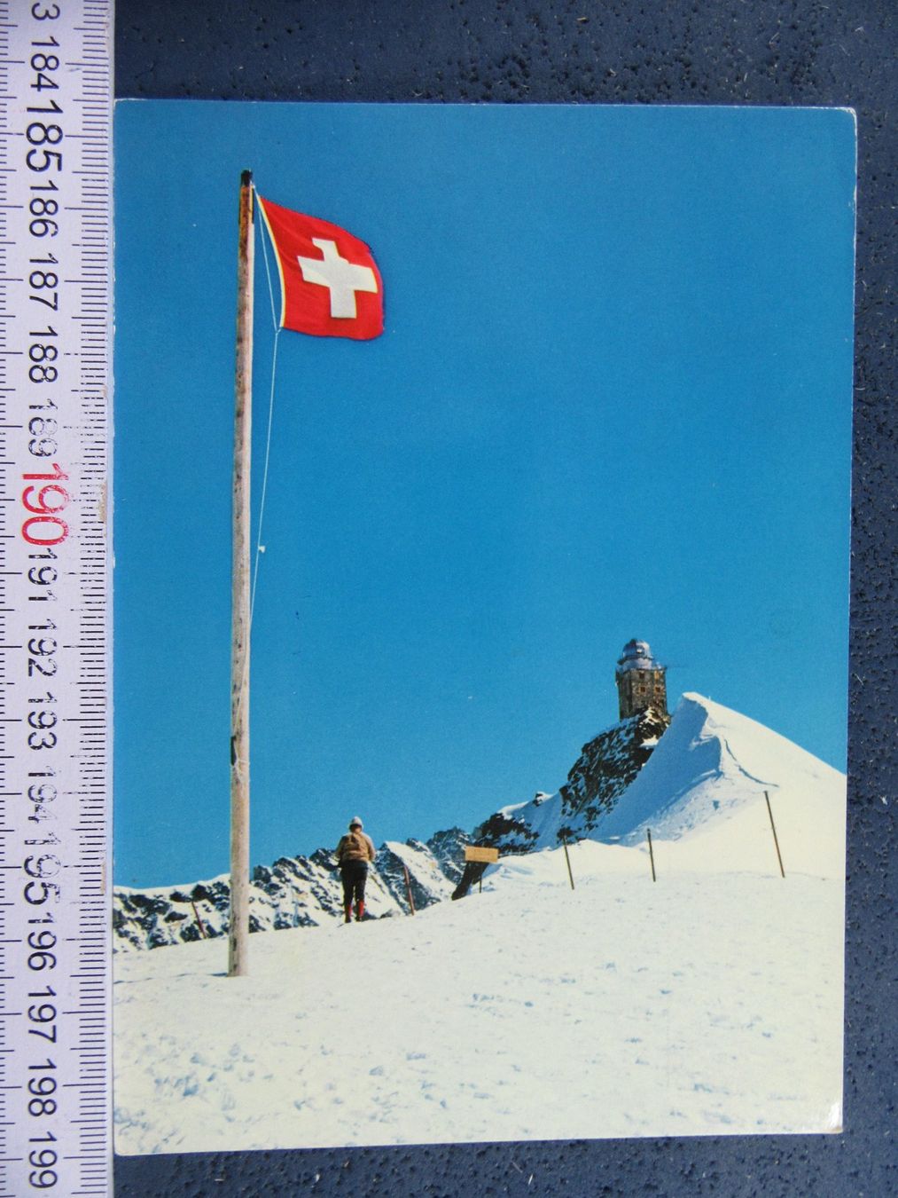 Cartoline postali: JUNGFRAUJOCH MIT SPINX AK BEO – Usato da Ettingen venduto da Hausi4711