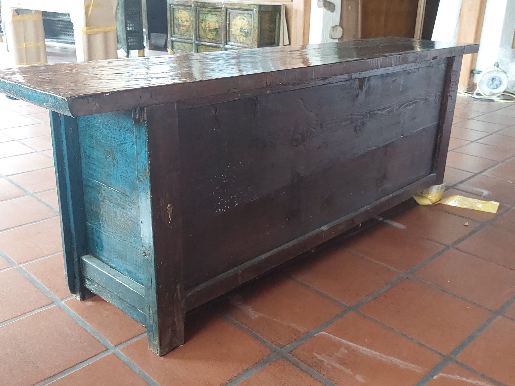 Cassettiere: Grosses Sideboard blau Vintage – Nuovo (secondo la descrizione) da Cham venduto da mjg1901 6