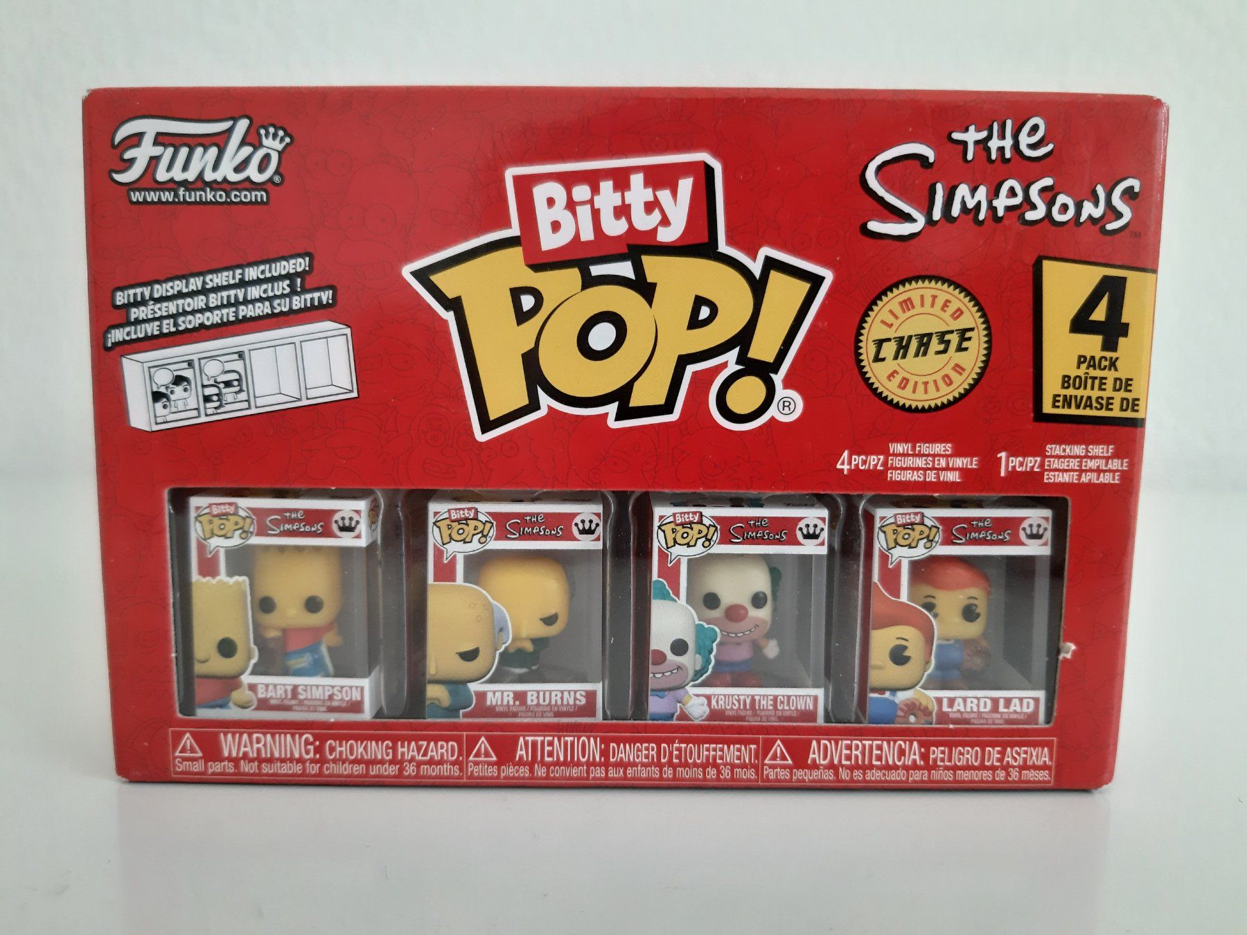 Funko Statuette: Funko Bitty POP The Simpsons X4 Figure Bart Simpson – Nuovo e nell'imballaggio originale da Buchs SG venduto da Bray_Law