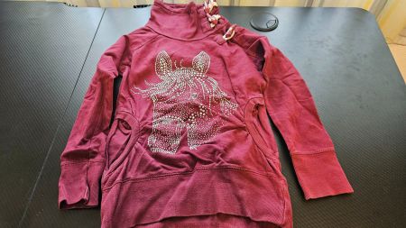 Süsses Mädchen-pullover, Grösse 134