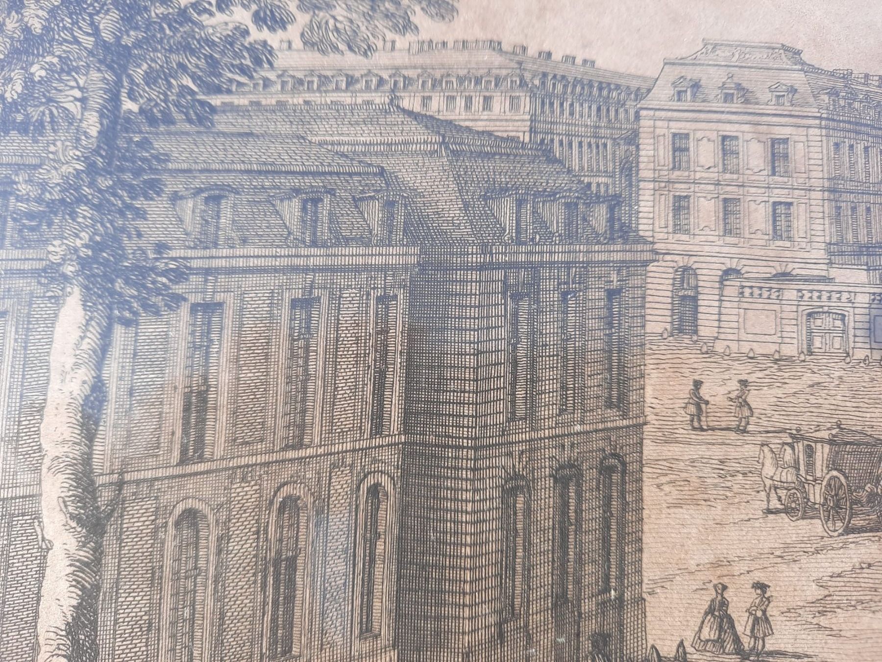 Incisioni: Ancienne gravure de Jacques Rigaud cadre bois doré – Usato da Chamoson venduto da Rbma 3