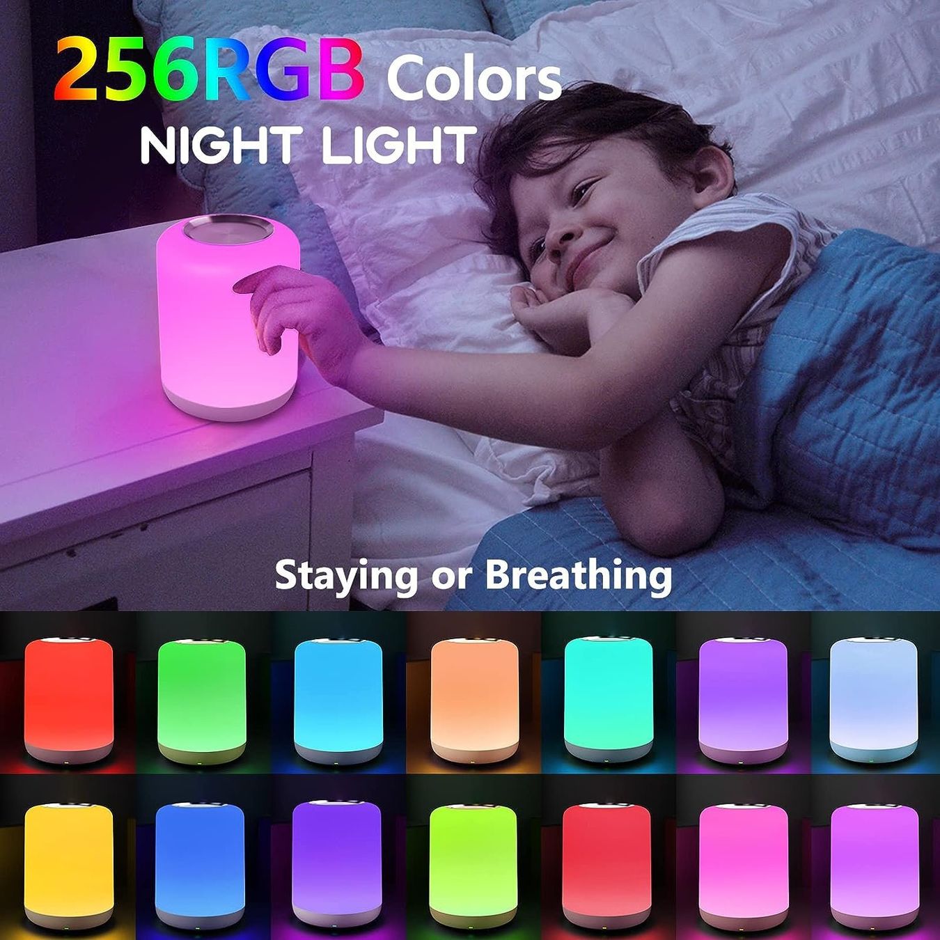Lampade: Nachttischlampe Touch Dimmbar – Nuovo e nell'imballaggio originale da Nuglar venduto da SaleRitter 2