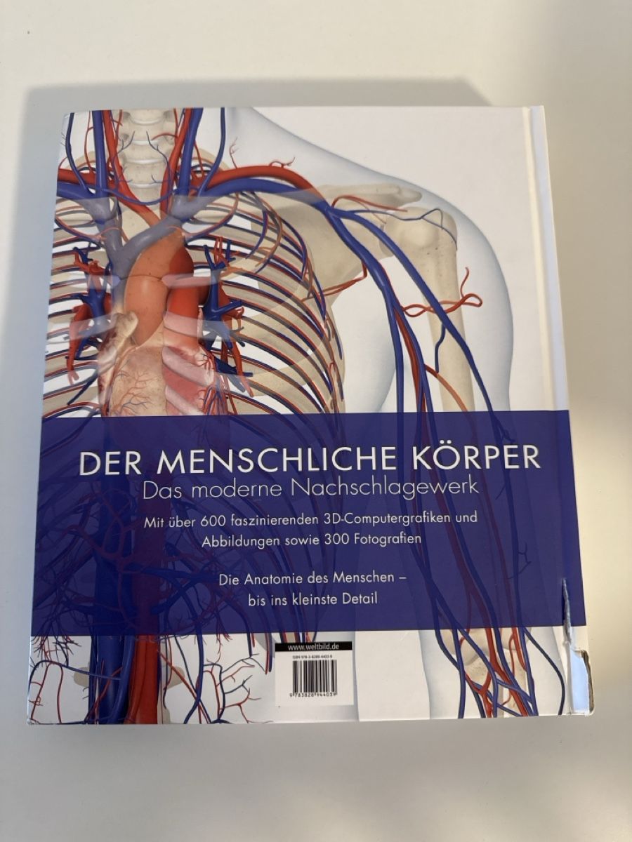 Libri: Anatomie Atlas "Der menschliche Körper" – Usato da Bülach venduto da sunshiine_ 1