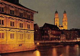 GRUSS aus ZÜRICH am Abend
