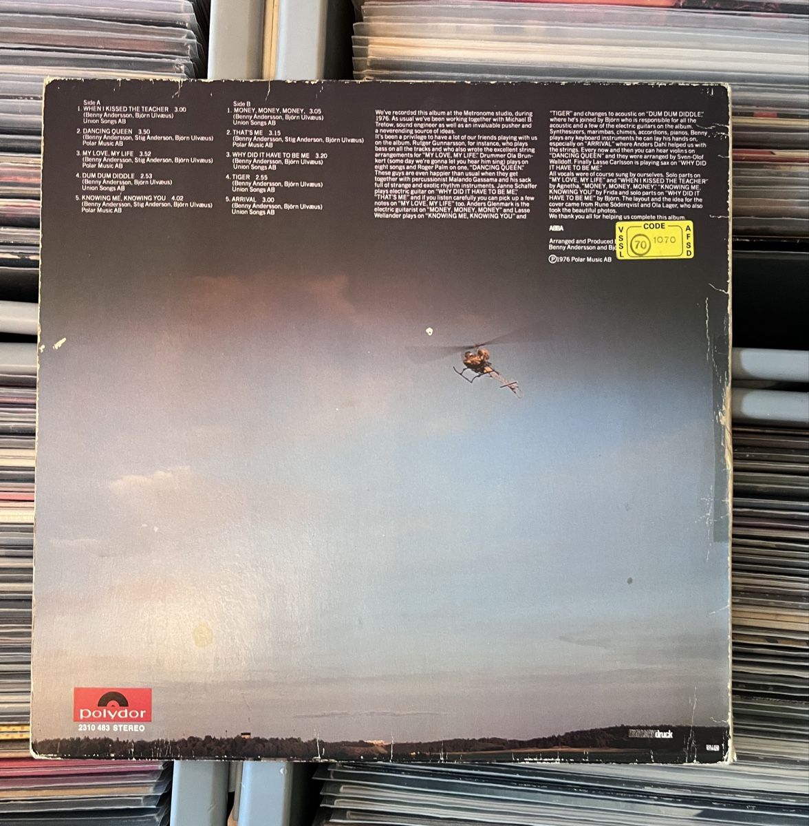 Dischi in vinile: Abba arrival lp – Usato da Liestal venduto da TKocher 1